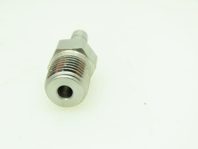 Hy-Lok Stainless Male Adapter Fitting  1/4" Tube x 1/4" NPT  LOT OF 6