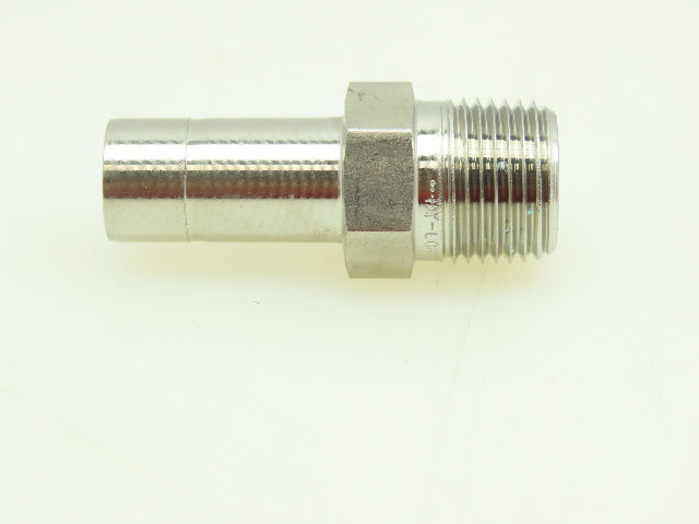 Hy-Lok Stainless Male Adapter Fitting  1/2" Tube x 3/8" NPT Pipe  LOT OF 6