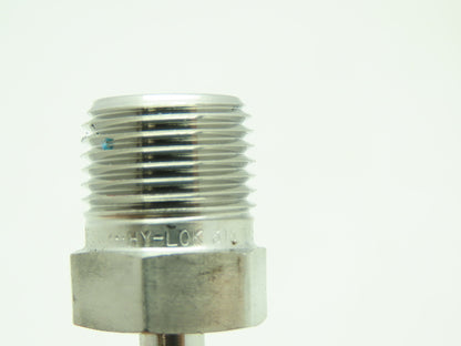 Hy-Lok Stainless Male Adapter Fitting  1/4" Tube x 3/8" NPT Pipe  LOT OF 7
