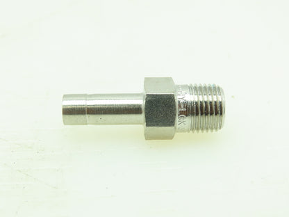 Hy-Lok Stainless Male Adapter Fitting  1/4" Tube x 1/8" NPT Pipe  LOT OF 8