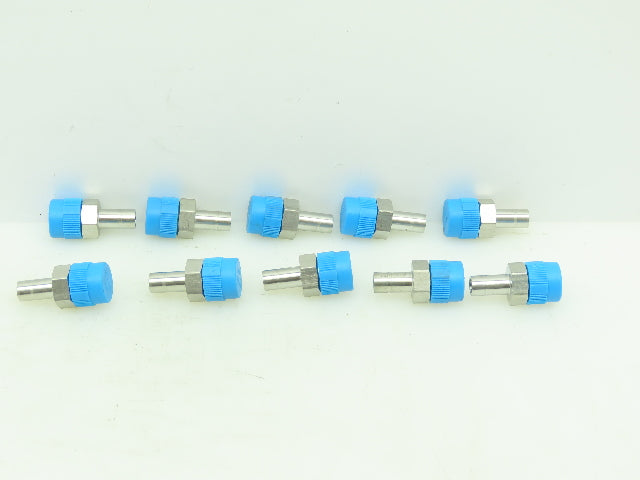Hy-Lok Stainless Male Adapter Fitting  3/8" Tube x 3/8" NPT Pipe  LOT OF 10