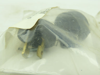 Arrow Hart 7428N Midget Locking Plug 15A 125V 2P 2W  LOT OF 4