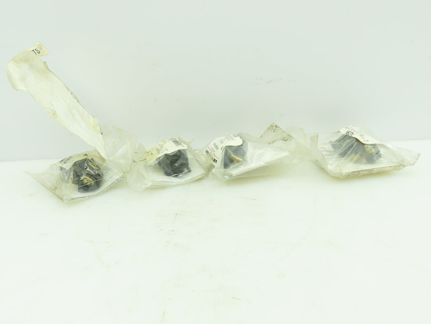 Arrow Hart 7428N Midget Locking Plug 15A 125V 2P 2W  LOT OF 4