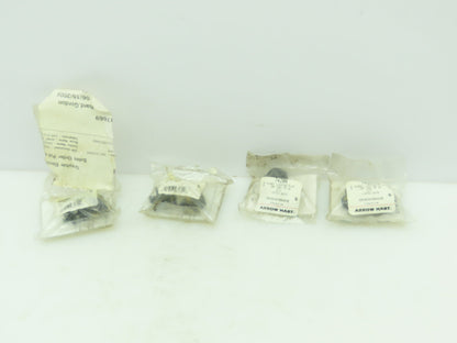 Arrow Hart 7428N Midget Locking Plug 15A 125V 2P 2W  LOT OF 4