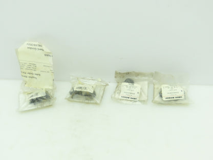 Arrow Hart 7428N Midget Locking Plug 15A 125V 2P 2W  LOT OF 4