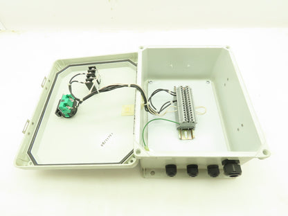 Vynckier VJ1008HWPL2 Fiberglass Sealed Enclosure W/ Stainless Back Plate