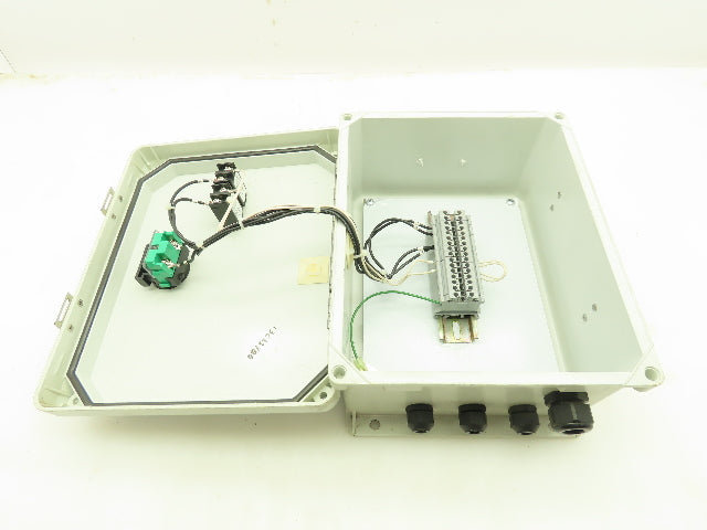 Vynckier VJ1008HWPL2 Fiberglass Sealed Enclosure W/ Stainless Back Plate