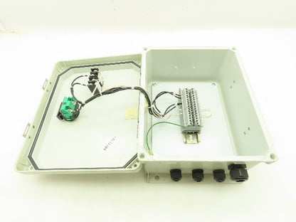 Vynckier VJ1008HWPL2 Fiberglass Sealed Enclosure W/ Stainless Back Plate