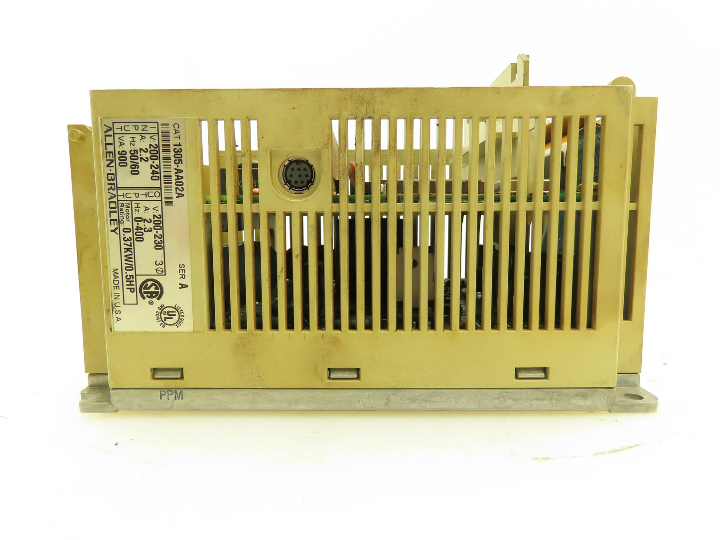 Allen Bradley 1305-AA02A Ser. A Motor Drive 0.37kw / 0.5HP 200-230V No Cover