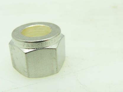 Yor-Lok 316 SS Stainless Compression Flare Fitting Nut 1/2" Tube  LOT OF 9