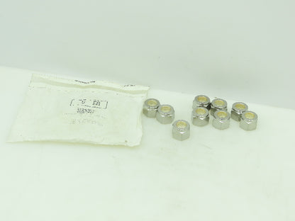 Yor-Lok 316 SS Stainless Compression Flare Fitting Nut 1/2" Tube  LOT OF 9