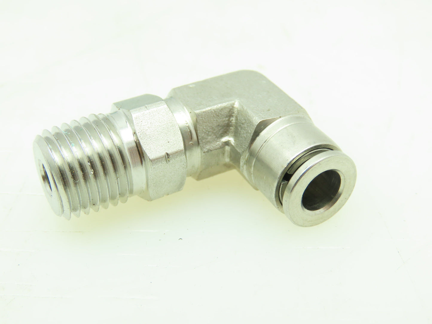 SealExcel Stainless Push In 90° Male Swivel Elbow 6mm Tube x 1/4" BSPT Lot of 10