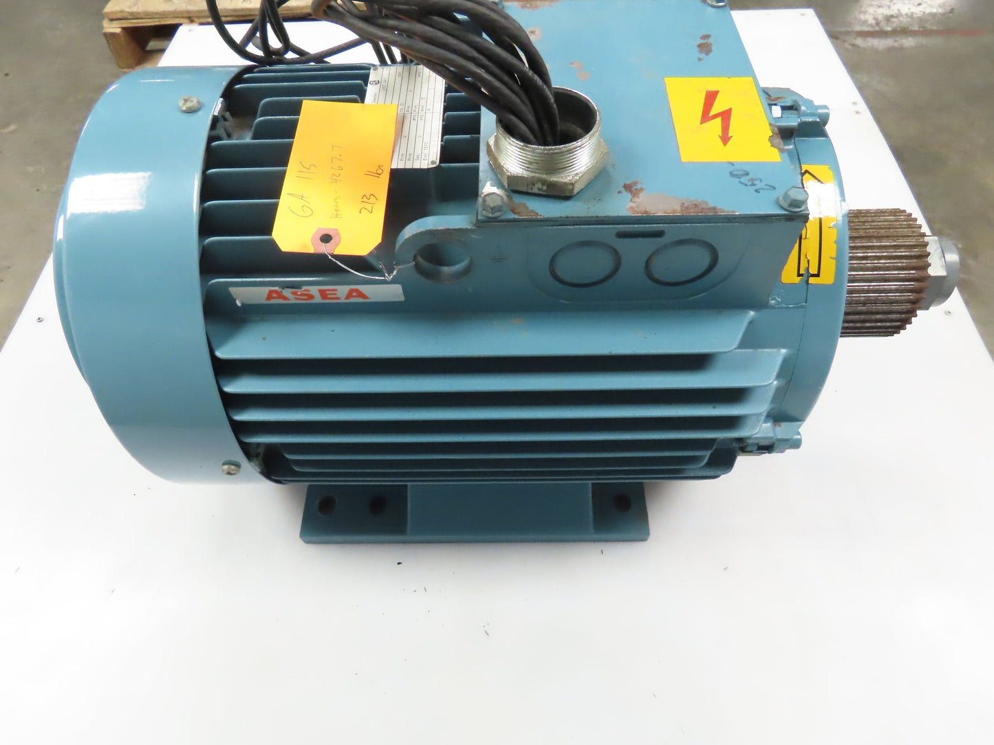 ABB Asea MBT 160L  20hp 15kw 1765rpm 230/460v 3ph Motor