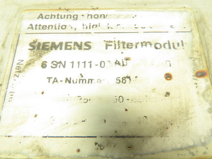 Siemens 6 SN 1111-0AA01-1BA0 Filtermodul 440/250V 16A Simodrive Power Filter