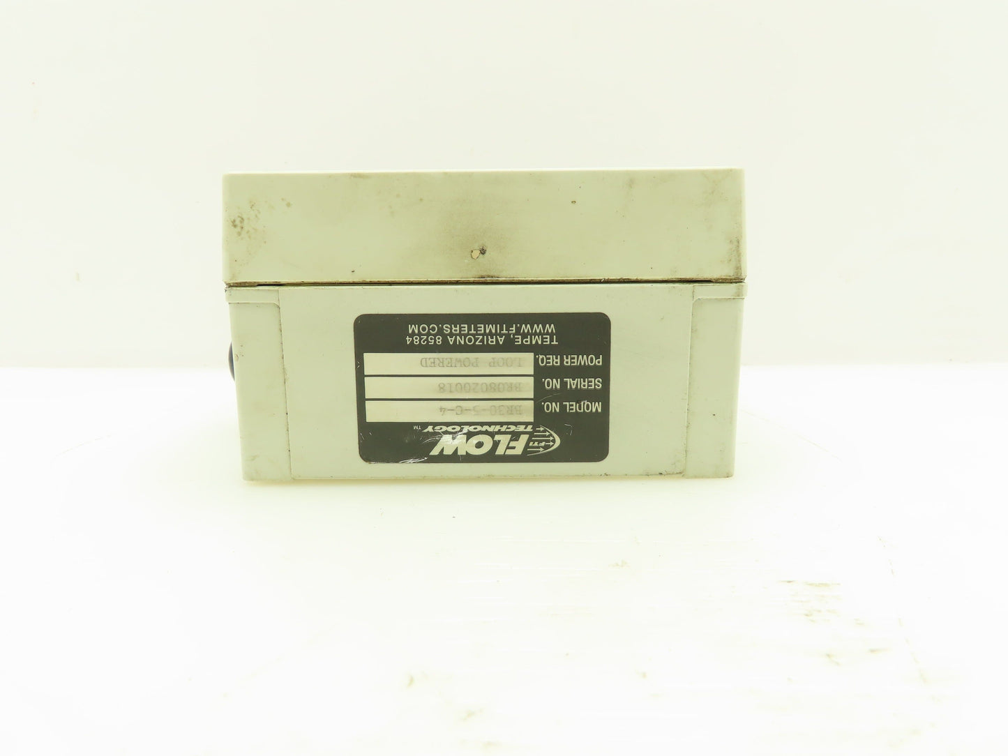 Flow Technology BR30-5-C-4 Rate/Totalizer Loop Powered w/4-20mA NEMA 4 Enclosure