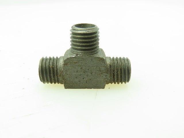 Bell Steel Flareless Metric Union Tee Compression Fitting 6mm Tube  LOT OF 10