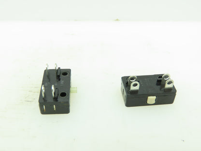 ITW 16-130121 Microswitch Subminiature Pin Plunger 125/250VAC 10.1-Amp LOT OF 2