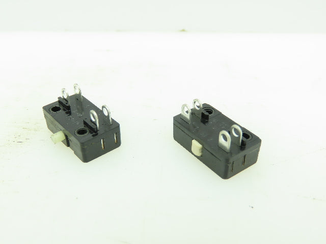 ITW 16-130121 Microswitch Subminiature Pin Plunger 125/250VAC 10.1-Amp LOT OF 2