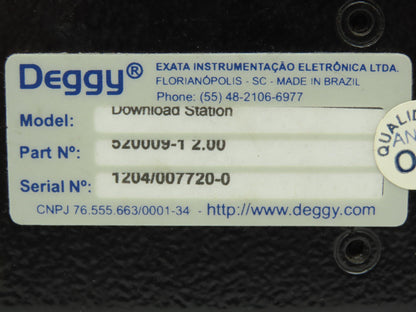 Deggy 520009-1 Download Station w/ 5' Ethernet Plug-In
