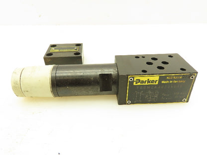 Parker D51VP071C PRDM2AA02SVG15 Hydraulic Valve 350 BAR w/D 51 Ser Cover Plate
