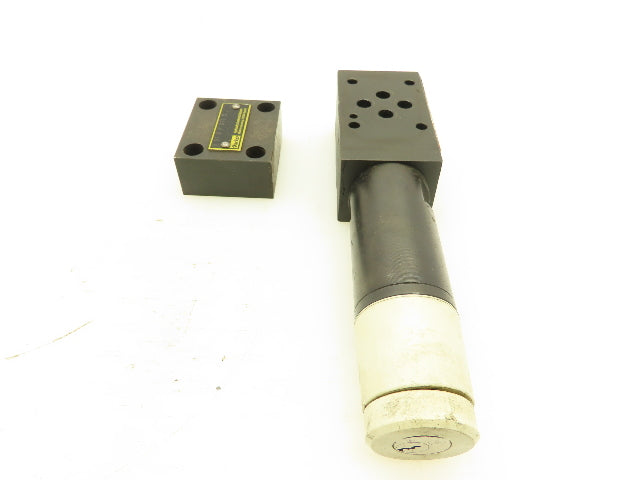 Parker D51VP071C PRDM2AA02SVG15 Hydraulic Valve 350 BAR w/D 51 Ser Cover Plate