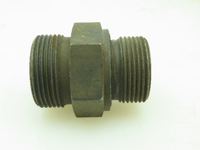 VOSS Steel Flareless Metric Straight Male Connector 25mm Tube x  M33x2  Lot of 3