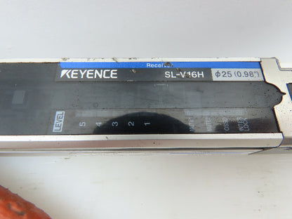 Keyence SL-V16H-R / SL-V16H-T Light Curtain Receiver & Transmitter 24VDC W/ Cord