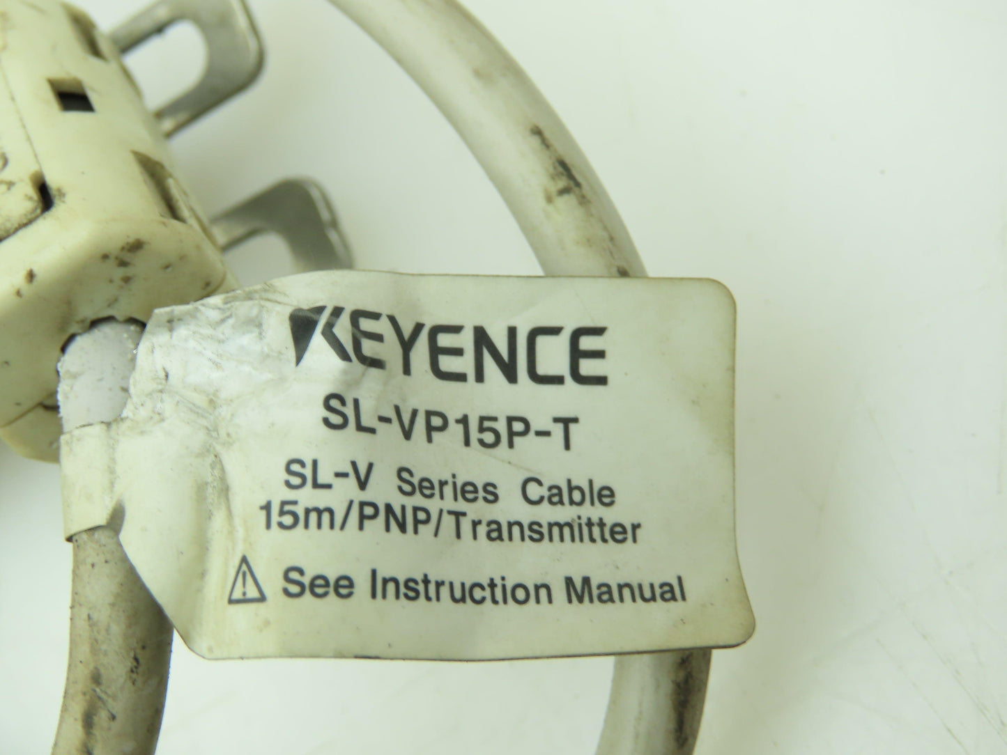 Keyence SL-V16H-R / SL-V16H-T Light Curtain Receiver & Transmitter 24VDC W/ Cord