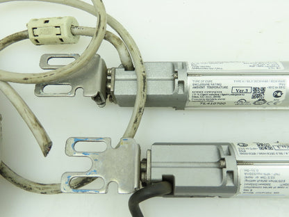 Keyence SL-V16H-R / SL-V16H-T Light Curtain Receiver & Transmitter 24VDC W/ Cord