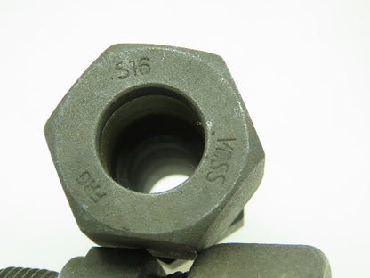 VOSS Steel Flareless Metric Straight Male Connector 16mm Tube M22x1.5  Lot of 5