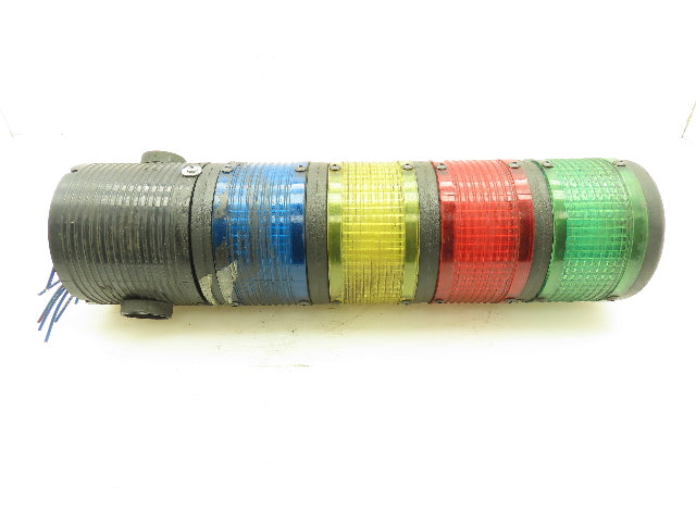 SCC 4003-BB-GRM1-24V Stack Light Setup Red/Green/Yellow/Blue 24V 0.1Amp