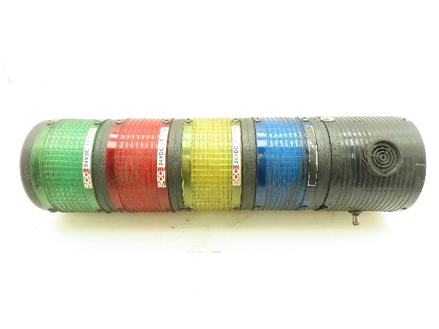 SCC 4003-BB-GRM1-24V Stack Light Setup Red/Green/Yellow/Blue 24V 0.1Amp