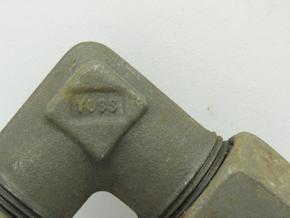 VOSS S16 Steel Flareless Metric 90° Union Compression Elbow 16mm Tube  LOT of 3