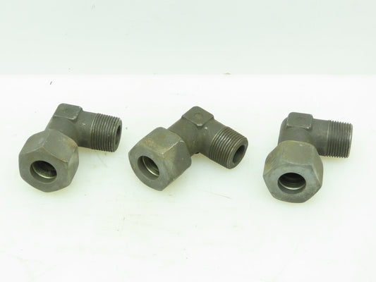 VOSS Steel Metric 90° Union Compression Elbow 16mm Tube x M22x1.25  LOT of 3