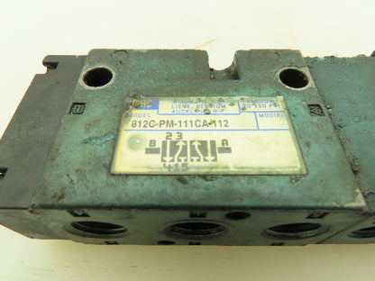 MAC 812C-PM-111CA-112 Pneumatic Solenoid Valve 150PSI 1/4"NPT 120V Coil 2-Way