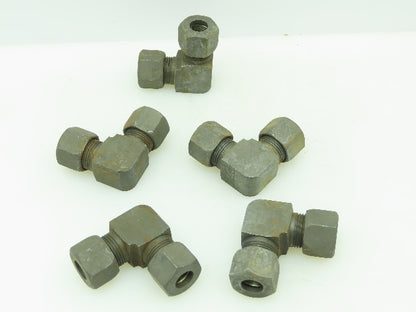VOSS S12 Steel Flareless 90° Metric Union Compression Elbow 12mm Tube  Lot of 5