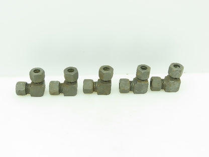 VOSS S12 Steel Flareless 90° Metric Union Compression Elbow 12mm Tube  Lot of 5