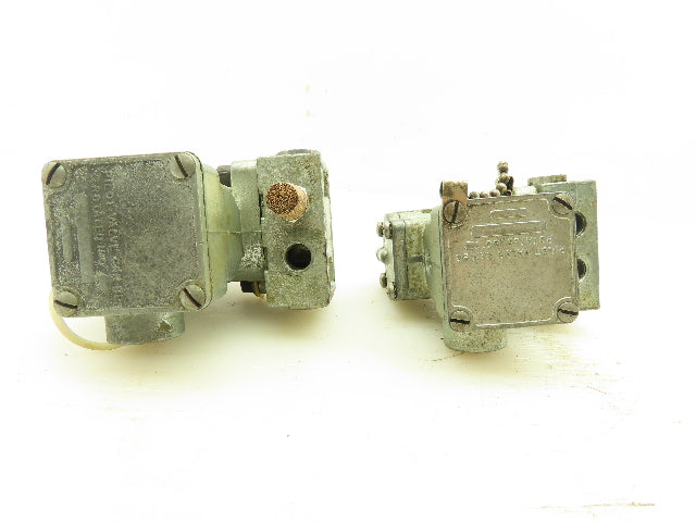 Bellows K065 9033 Pneumatic Pilot Oper Solenoid Valve  110/120V 1/4"NPT LOT OF 2