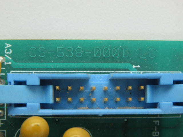 Bell & Howell CS-538-000D REV 2 Circuit Board 0642000D LC