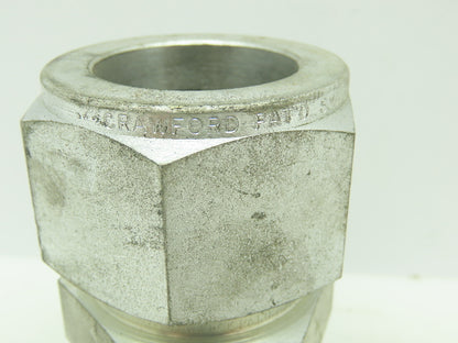 Swagelok Steel Compression Straight Male Connector  1-1/2" Tube x 1-1/2" NPT