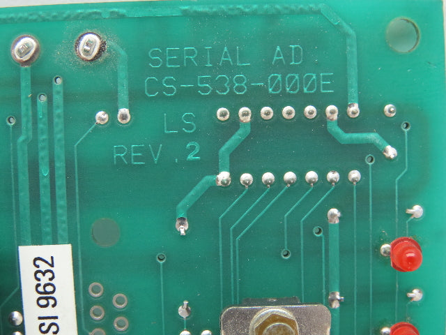 Bell and Howell CS-538-000E Control Board REV 2 Circuit Board PLC