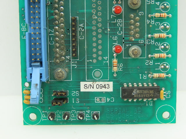 Bell and Howell CS-538-000E Control Board REV 2 Circuit Board PLC