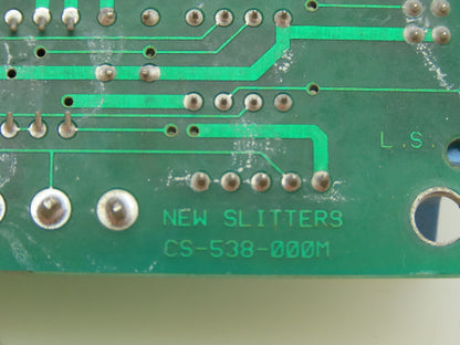 Bell and Howell CS-538-000M PC Board Circuit Board New Slitters W/ Heat Sink