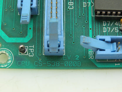 Bell and Howell CS-538-000B CPU BOARD REV.2 Circuit Board PLC