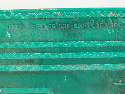 Bell and Howell CS-538-000F REV.1 Back Panel Board Circuit Board SE538000F 44/B