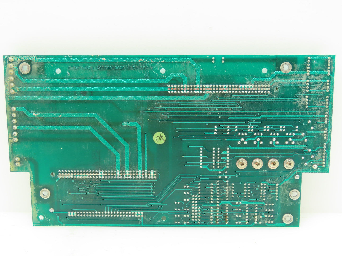 Bell and Howell CS-538-000F REV.1 Back Panel Board Circuit Board SE538000F 44/B