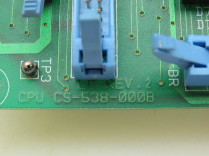 Bell and Howell CS-538-000B LC CPU Card Circuit Board REV 2 S/N 0769