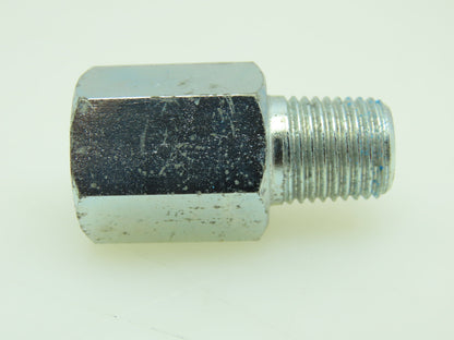 Steel Straight Threaded Pipe Adapter 1/4" x 1/4" NPT Female to Male  LOT OF 10
