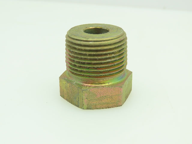Parker Steel Pipe Thread Reducer Fitting 3/4" Male x 1/8" Female NPT Lot of 12