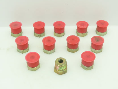 Parker Steel Pipe Thread Reducer Fitting 3/4" Male x 1/8" Female NPT Lot of 12